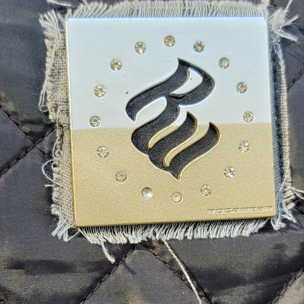 Vtg Rocawear Quilted Faux Fur Reversible Jacket - Picture 11 of 12